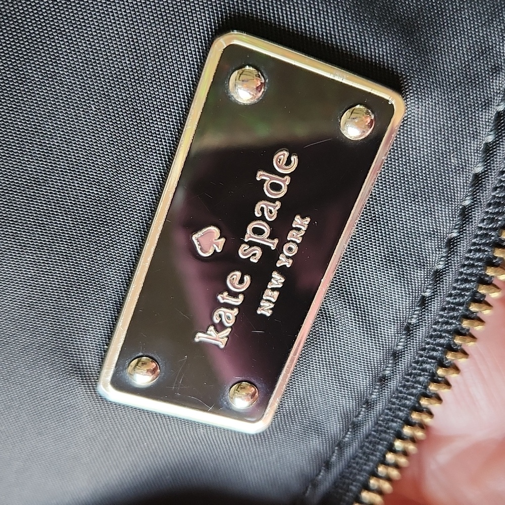 Kate Spade Miri Wilson Road Black Nylon Crossbody - Picture 3 of 15